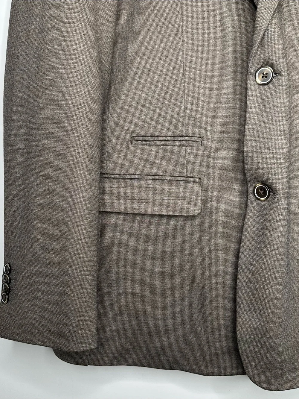 7Diamonds NEW!! Newport Two Button Blazer Natural Mens Size Large
